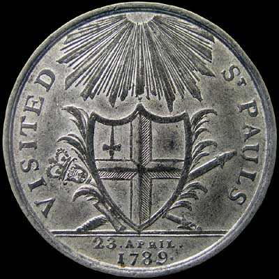 British Historical Medals 294 - 1789
