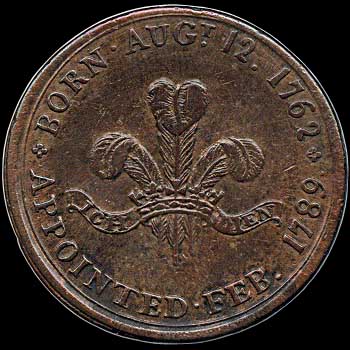 British Historical Medals 321 - 1789