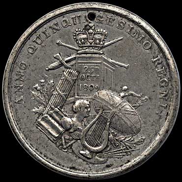 British Historical Medals 654 - 1809