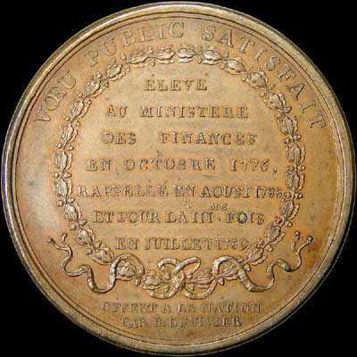 Reverse - France - 1789