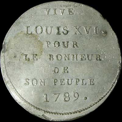 Reverse - France - 1789