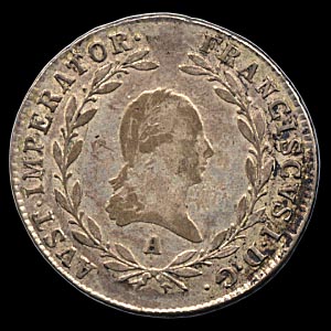 Obverse - Austria - 20 Kreuzer 1809
