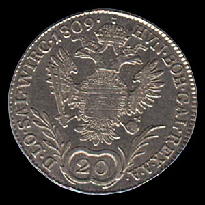 Reverse - Austria - 20 Kreuzer 1809