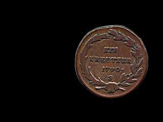 Reverse - Austria - 1 Kreutzer - 1790