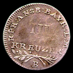 Reverse - Brandenburg-Ansbach-Bayreuth - 1802