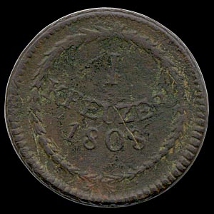 Reverse - Baden - 1 Kreuzer  (1808)
