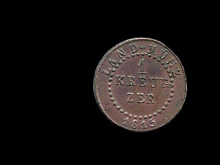 Reverse - Baden - 1 Kreutzer  (1813)