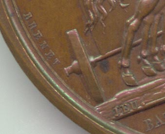 Detail showing both Brenet and JEU...