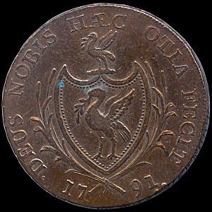 Reverse - Great Britain - 1791