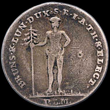 Obverse - Brunswick-Luneburg 1794 1/6 Thaler