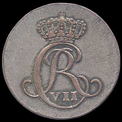 Obverse - Denmark - 4 Skilling - 1807