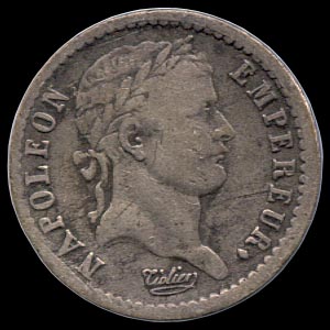 Obverse - France - Demi Franc - 1809