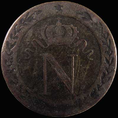 Obverse - France - 10 Centimes 1809