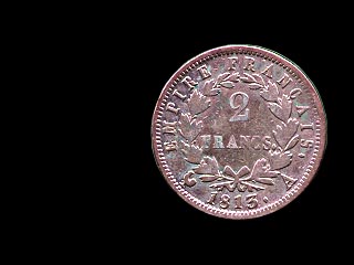 Reverse - France - 2 Francs - 1813
