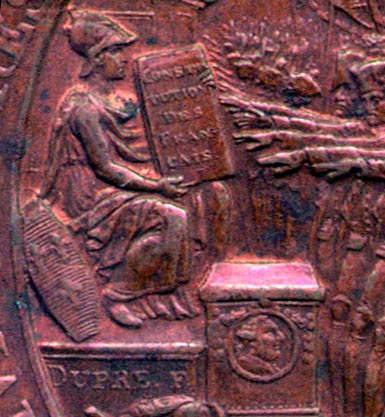 Detail of obverse...