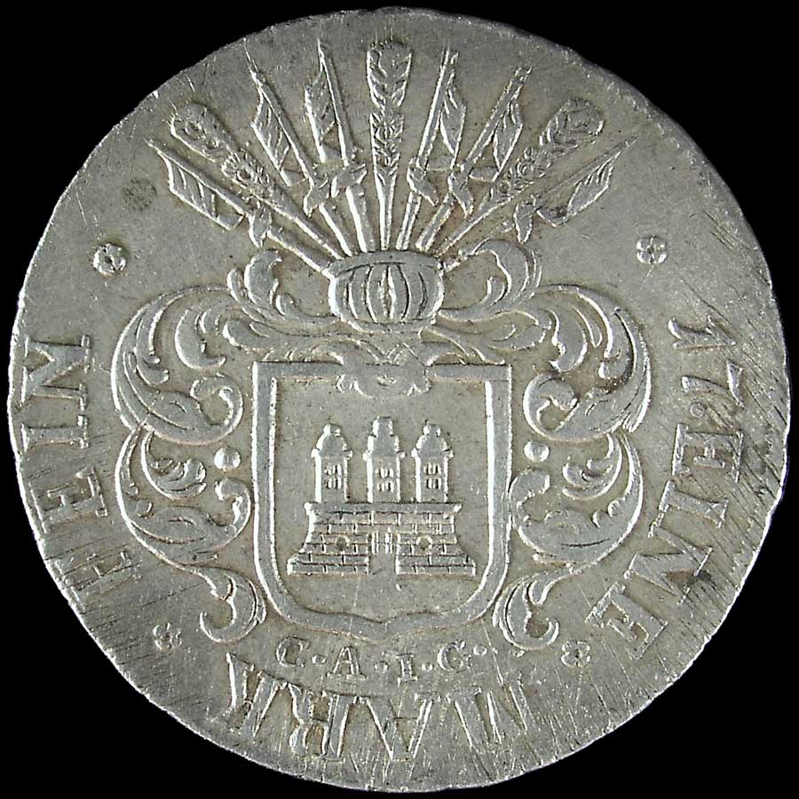Obverse detail...