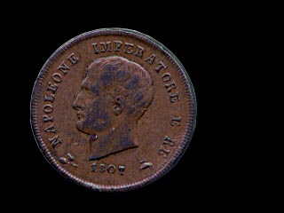 Obverse - Kingdom of Napoleon - 3 Centesimi (1807)