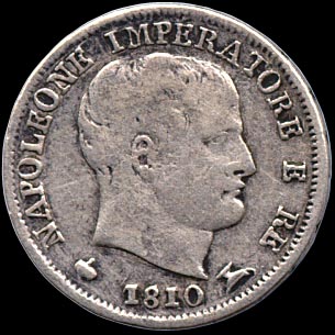 Obverse - Kingdom of Napoleon - 5 Soldi - 1810