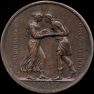 Reverse - Laskey LXX (1806), Click for hi-res scan...