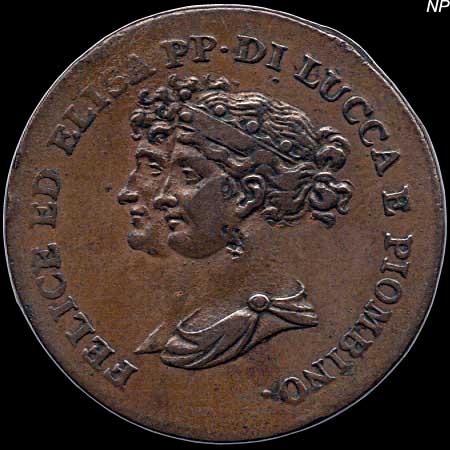 5 Centesimi - Obverse 1806