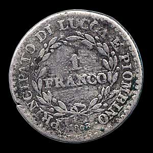 1 Franco - Reverse 1808