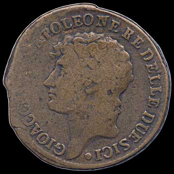 Obverse - Naples - 2 Grana - 1810