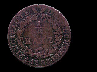 Obverse - Swiss - 1/2 Batzen - 1808