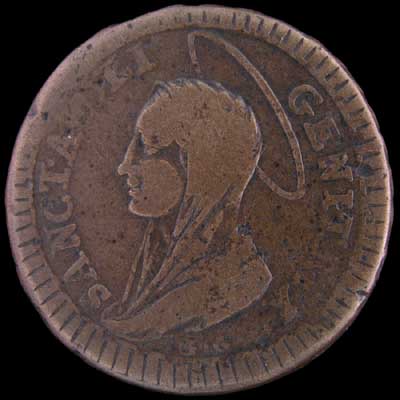 Reverse - Papal States 5 Baiocchi - 1797