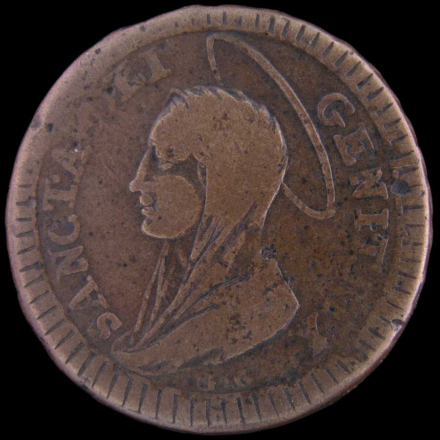 Obverse detail...