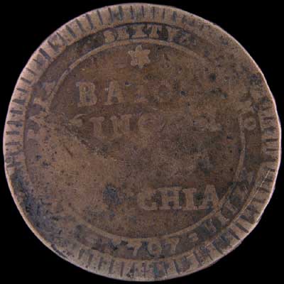 Obverse - Papal States 5 Baiocchi - 1797