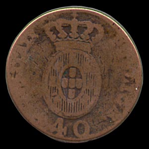Portugal Reverse 1813 - 40 Reis