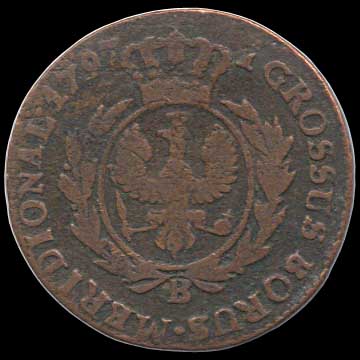 Reverse - Prussia - 1 Grossus - 1797