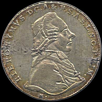 Obverse - Salzburg - 20 Kreuzer - 1797
