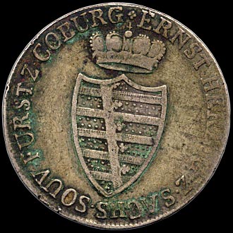 Obverse - Saxe - Coburg - Saalfeld - 1807