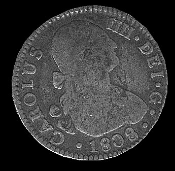 Obverse - Spain - 2 Reale 1808