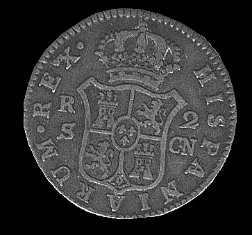 Reverse - Spain - 2 Reale 1808