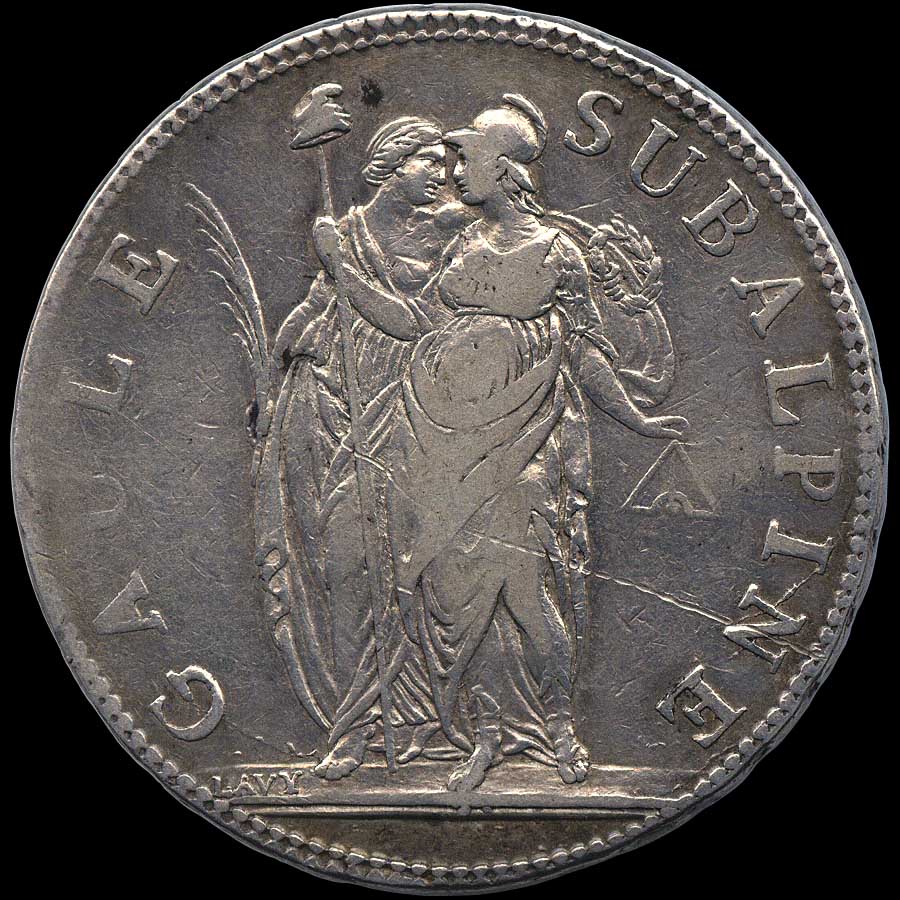 Obverse detail...
