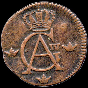Obverse - Sweden - 1/12 Skilling 1808