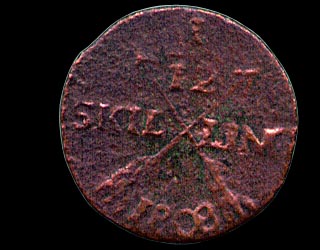 Reverse - Sweden - 1/12 Skilling 1808