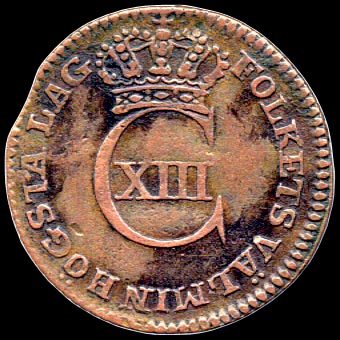 Obverse - Sweden - 1/12 Skilling 1812