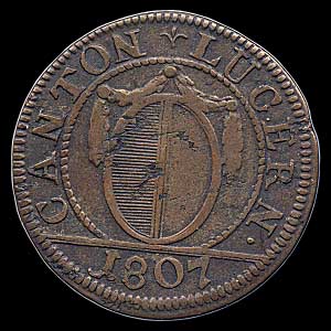 Obverse - Swiss - 1 Batzen - 1807