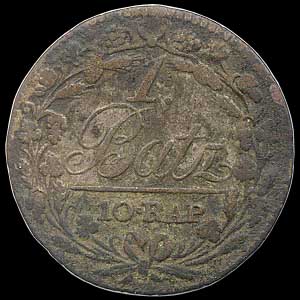 Reverse - Swiss - 1 Batzen - 1807
