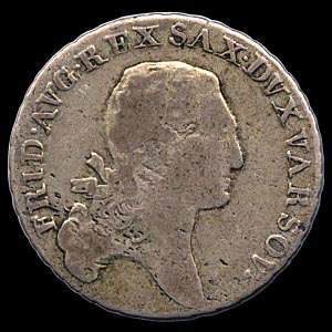 Obverse - Grand Duchy of Warsaw - 1/3 Talara - 1814