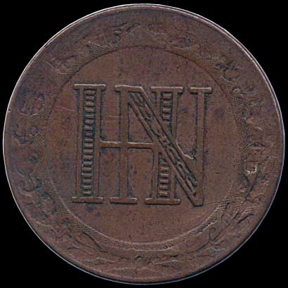 Obverse - Westphalia - 5 Centimes - 1809