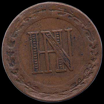 Obverse - Westphalia - 1812 - 2 Centimes