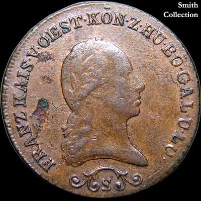 Obverse - Austria - 3 Kreutzer 1812