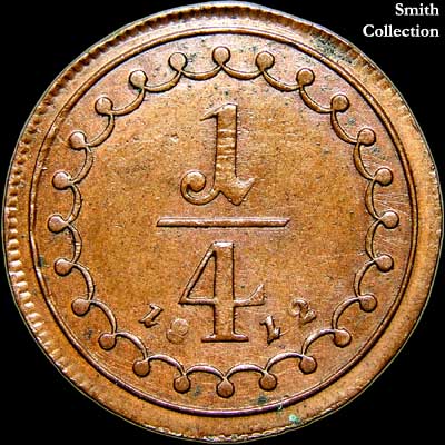 Reverse - Austria - &frac14; Kreutzer 1812