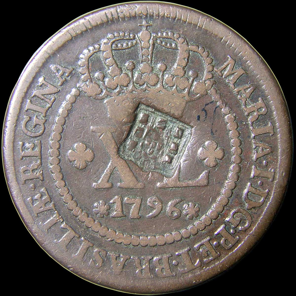 Obverse detail...