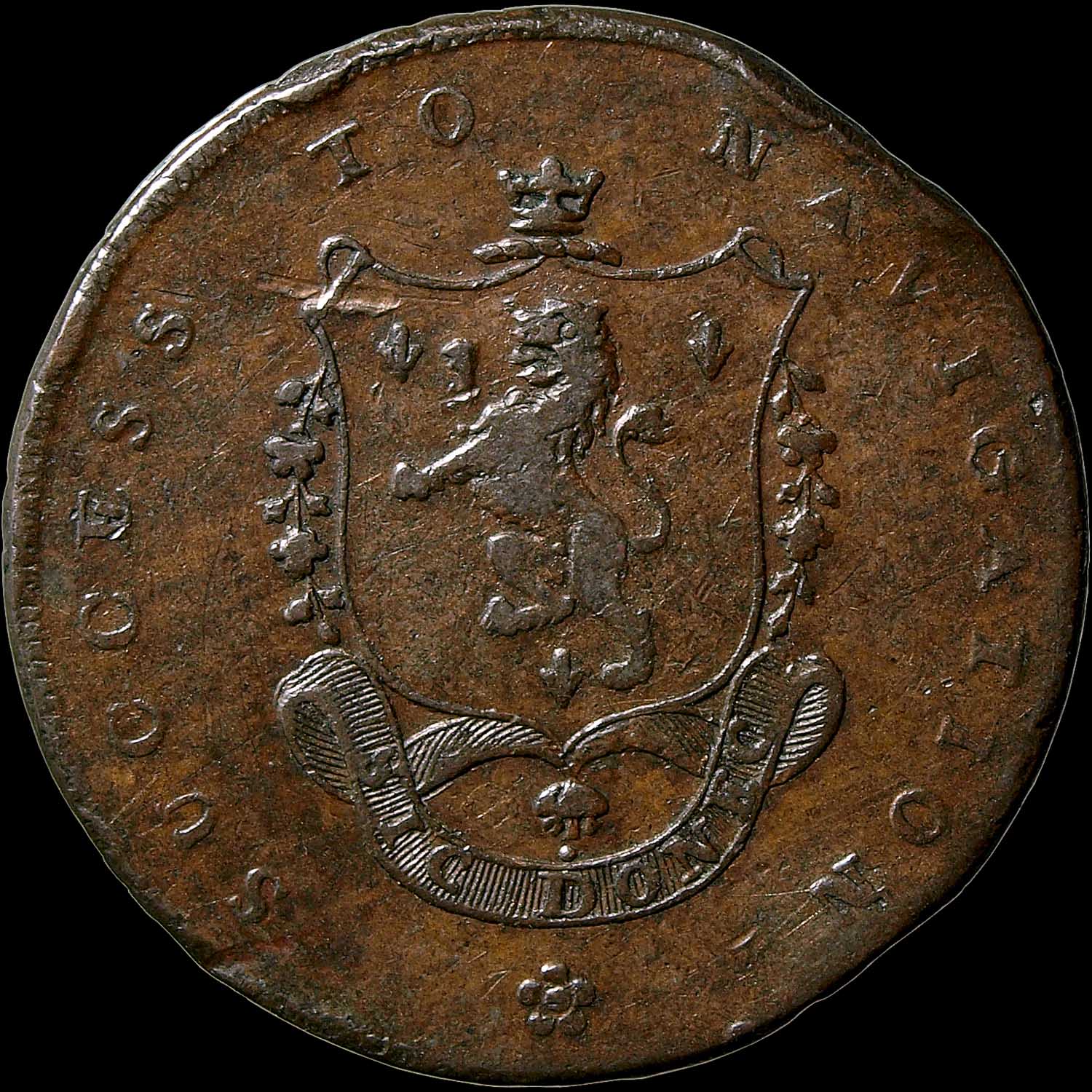 Obverse detail...