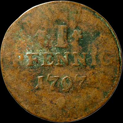 Obverse - I Pfennig - 1797